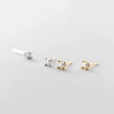 Tiny Pearl Stud Earrings Cartilage Piercing Jewelry for Women Girl