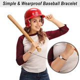 Bracelet tressé à la mode pour le football, le basket-ball, le baseball, corde de poignet réglable, unisexe, pour couple, pour étudiants, match sportif, souvenir