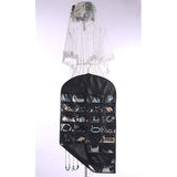 Hanging Storage Bag Jewelry Holder Necklace Bracelet Earring Ring Jewelry Organizers and Storage Jewelry Box ( No Hanger）