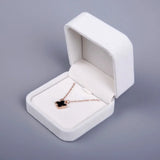 High Quality Jewelry Storage Boxes Presentation Necklace Pendant Jewelry Box Velvet Case Earrings Plastic Display Box 1 PC